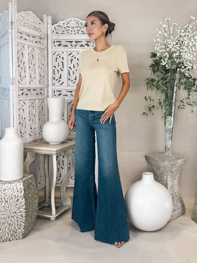 Enza Costa Supima Cotton Essential S/S Tee