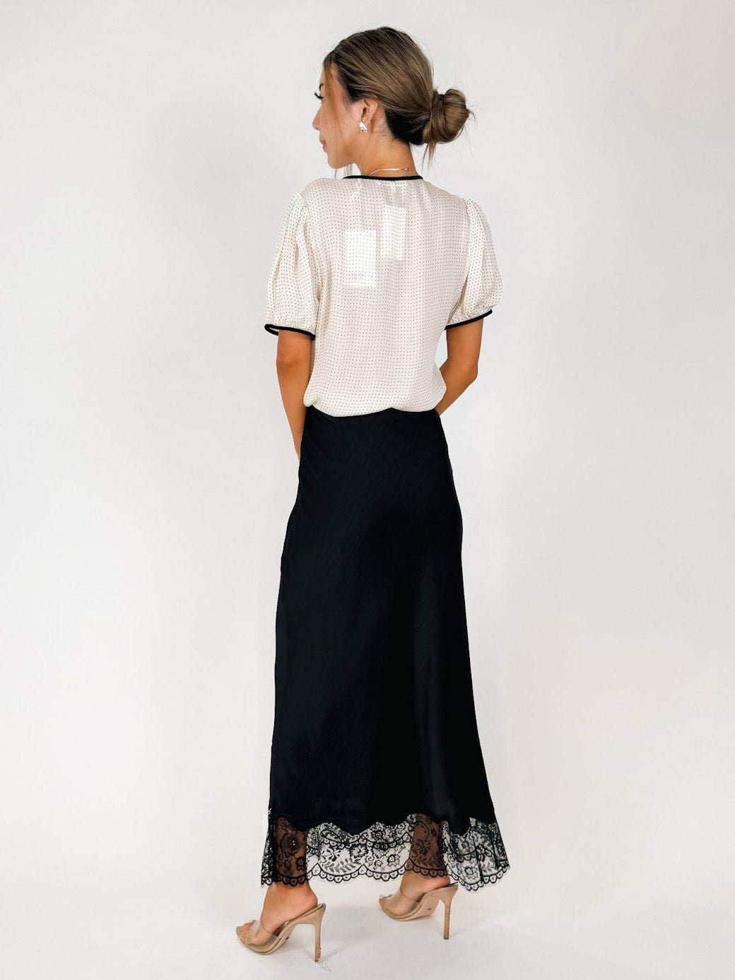 Z Supply Cinder Lace Midi Skirt