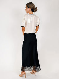 Z Supply Cinder Lace Midi Skirt