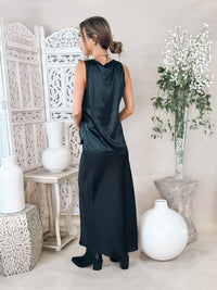 Z Supply Izabel Luxe Satin Skirt