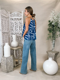 Bella Dahl Pleated Halter Top