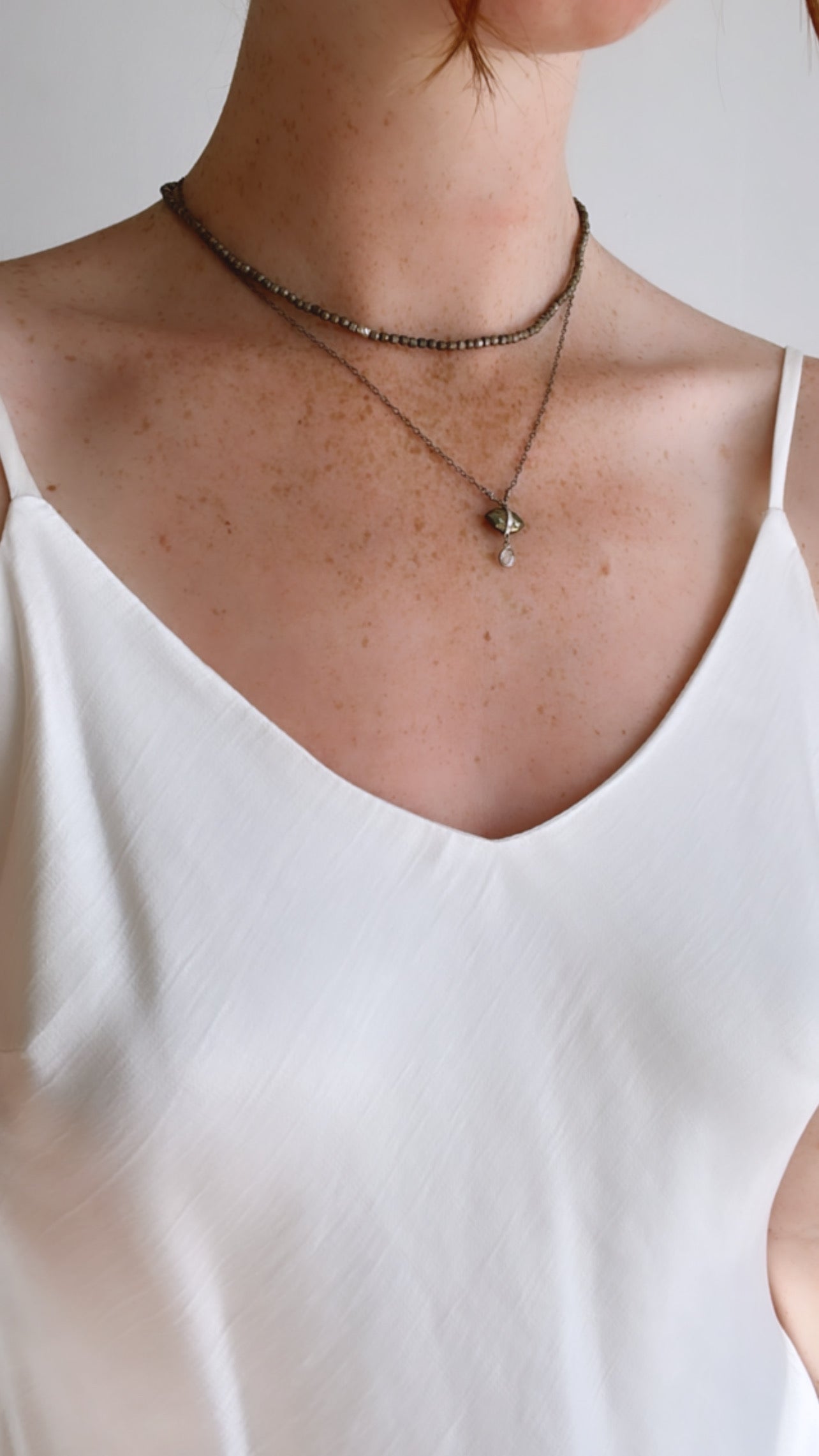 Chan luu discount druzy charm necklace