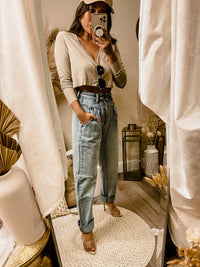 HOLLYWOOD STREETWALKERS HIGH WAIST 80S FIT JEAN