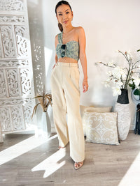 Monrow Bonded Thermal Pleated Pant