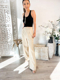 Monrow Bonded Thermal Pleated Pant