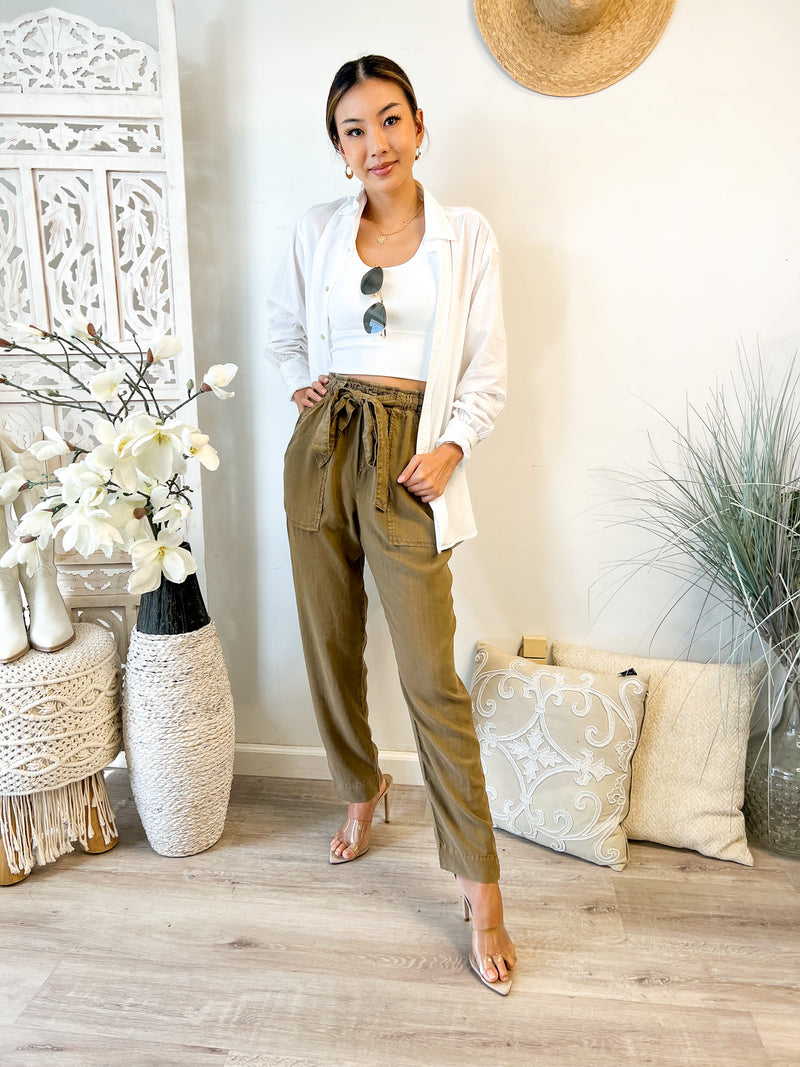 Bella Dahl Patch Pockets Trouser